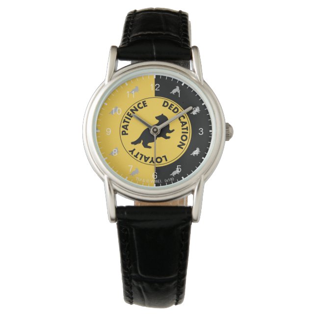 Montre Harry Potter | HUFFLEPUFF™ Caractéristiques graphi (devant)