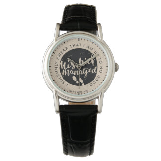 Montre Harry Potter | Marauder's Map Charms Typographie