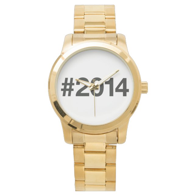 Montre Hashtag 11 Anniversaire 2014 (devant)