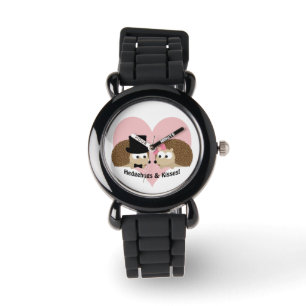Montre Hedgehug et Kisses Hedgehog Couple