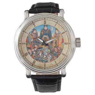 Montre Héros légendaires d'Utagawa Kuniyoshi Suikoden