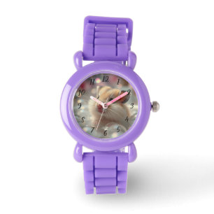 Montre Heure de bain de bulle de hamster