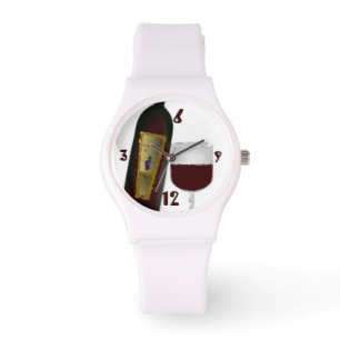 Montre Heure du vin rouge