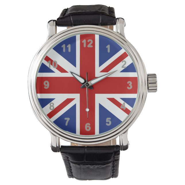 Montre Heure Union Jack (devant)