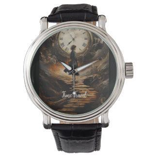 Montre Heure Voyage Imaginaire Steampunk Watch - Sci-Fi C