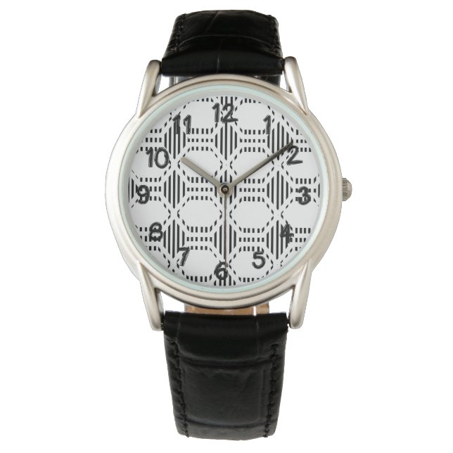 Montre Hexagone de Lined (devant)