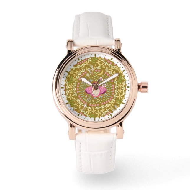 Montre Hibou folk (Recto)