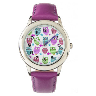 Montre hiboux mignons