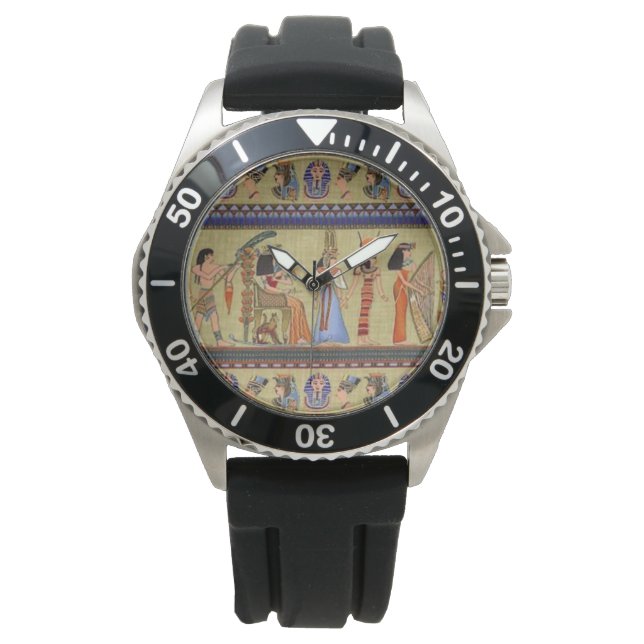 Montre Hiéroglyphes égyptiens (devant)