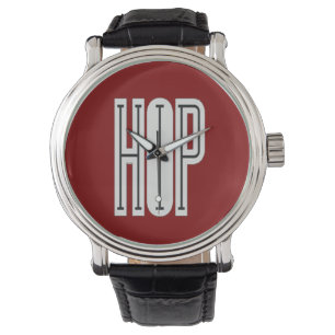 Montre Hip hop Watch (rouge)