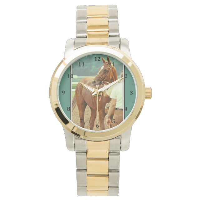 Montre Hippocampe Thoroughbred Affirmé 1978 (devant)