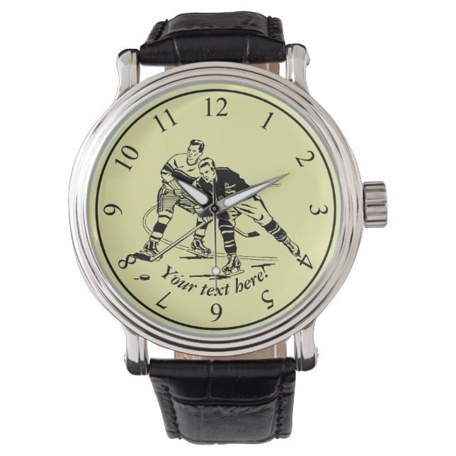 Montre Hockey sur glace (devant)