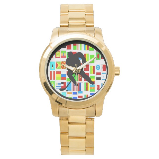 MONTRE HOCKEY SUR GLACE (devant)