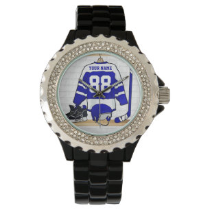 Montre Hockey sur glace personnalisé Jersey