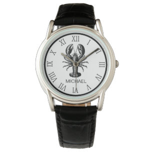 Montre Homard vintage tendance Personnalisé