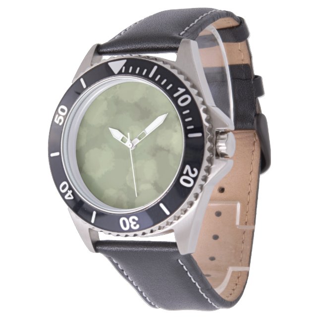 Montre Homme Camo Vert (Incliné)