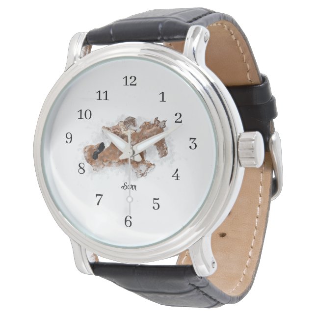 Montre Homme : La Course est lancée (Incliné)