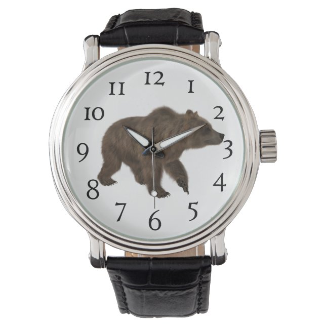 Montre Homme - Ours (devant)