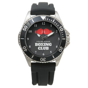 Montre homme personnalisée avec logo de gant de bo