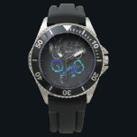 Montre homme réflexion colorée sport vélo BMX<br><div class="desc">Montre homme réflexion colorée sport vélo BMX</div>