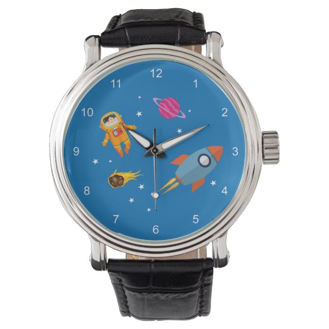 Montre Homme spatial pour enfants (devant)