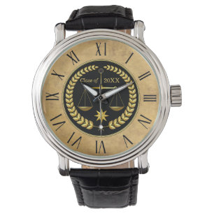 Montre Hommes personnalisables de cadeaux d'obtention du