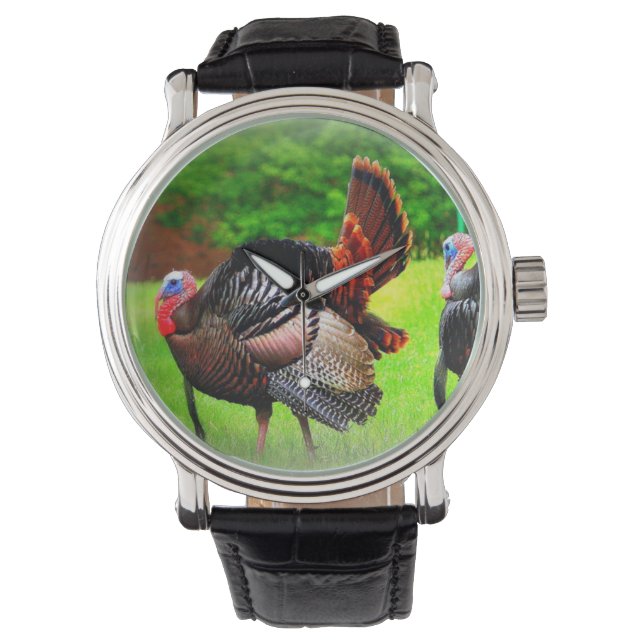 Montre Homme's Watch, Turquie print watch, Cadeaux pour l (devant)