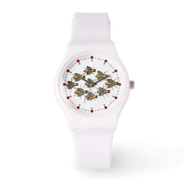 Montre HONEY BEES / BEEKEEPER BEEKEEPER White (Recto)