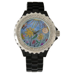 Montre Honey Bees & Flowers Watch