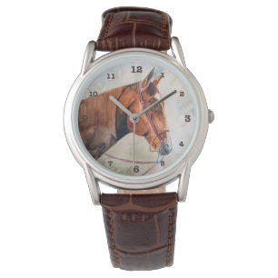 Montre Horloge cheval de Saratoga