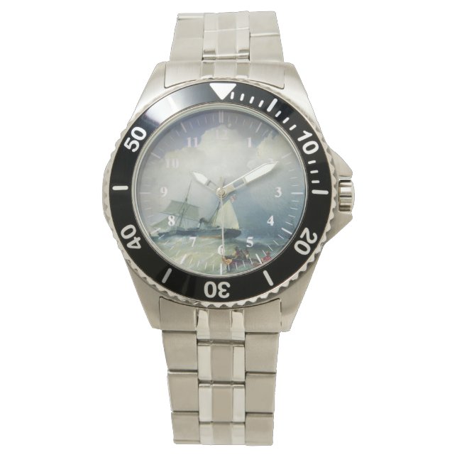 Montre Horloge de bataille marine (devant)