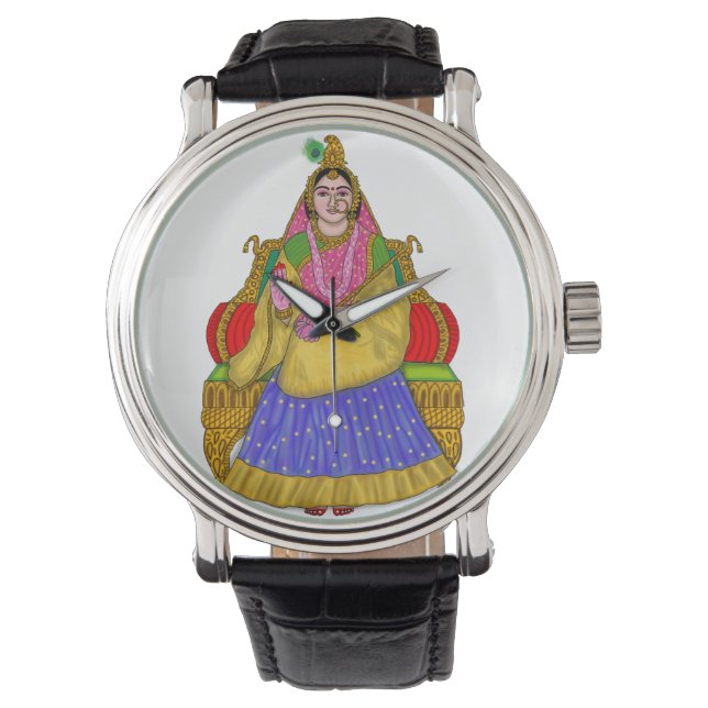 Montre Horloge de la déesse Radha (devant)