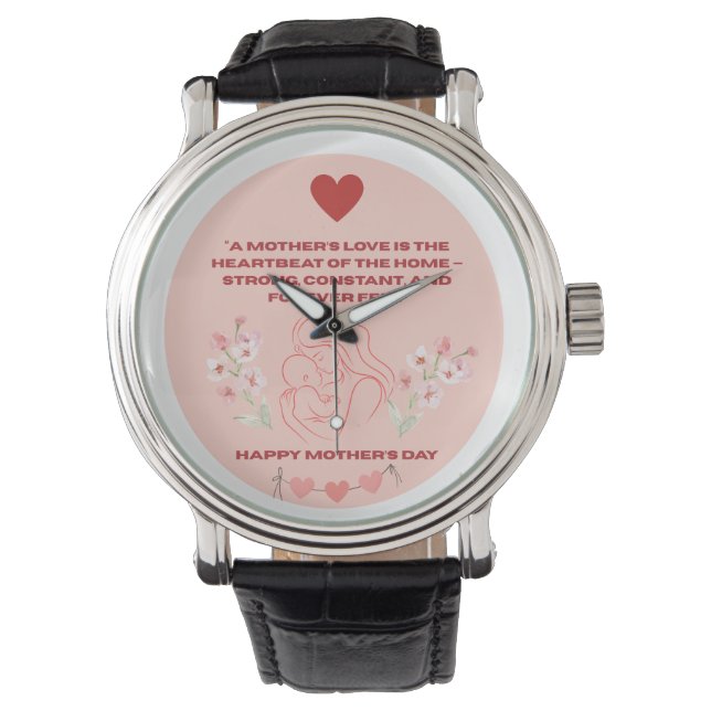 Montre Horloge de la fête des mères (devant)
