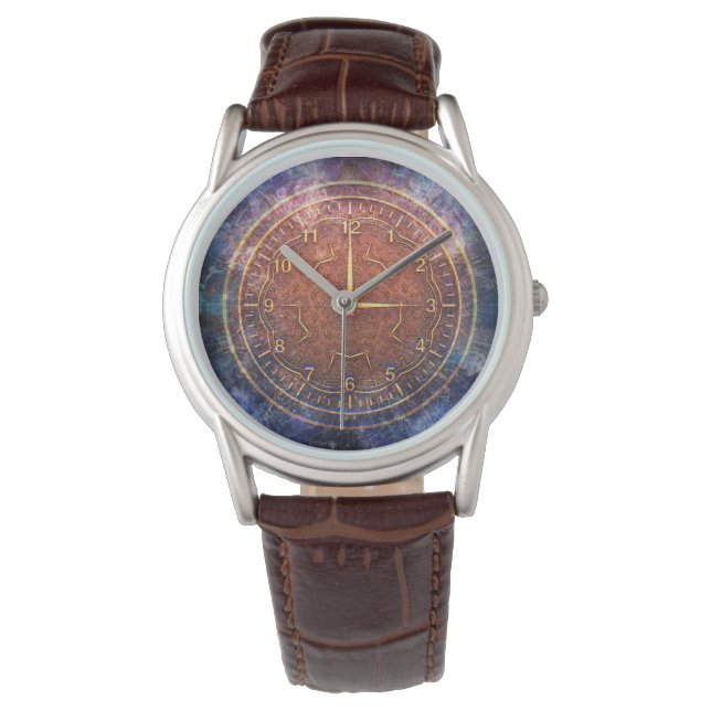 Montre Horloge de l'Imaginaire de voyage (devant)