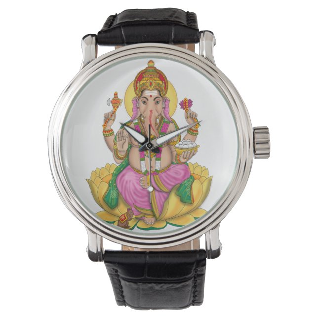 Montre Horloge Ganesha (devant)