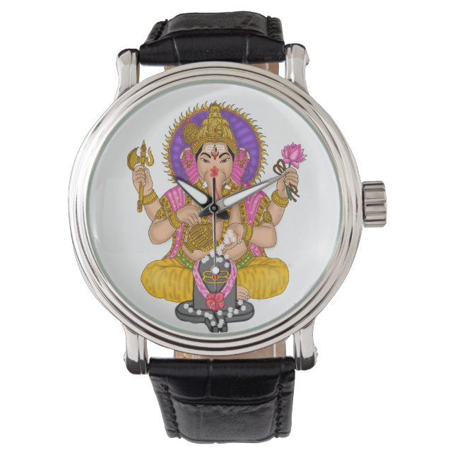 Montre Horloge Ganesha (devant)