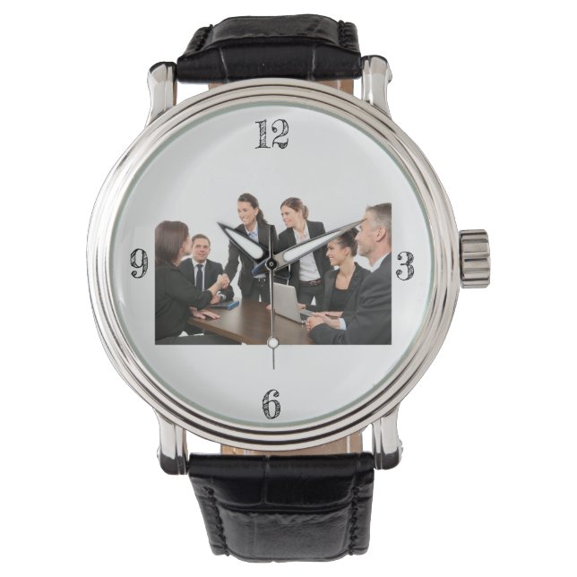 Montre Horloge murale acrylique (devant)