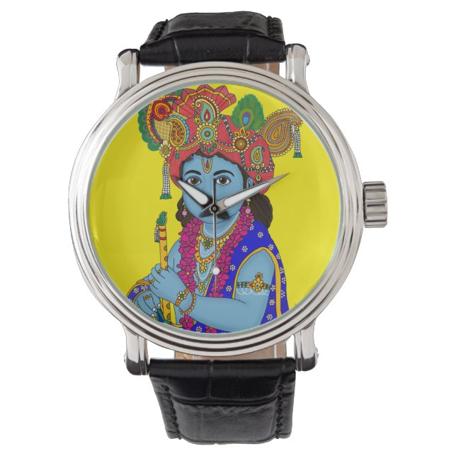 Montre Horloge murale Krishna enfant (devant)