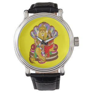 Montre Horloge murale Lakshmi Narasimha