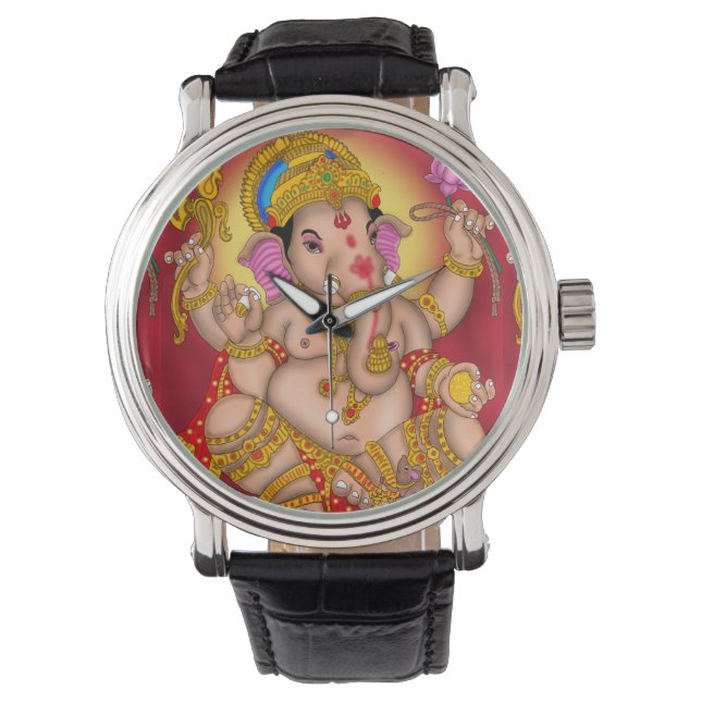 Montre Horloge murale Lord Ganesha (devant)
