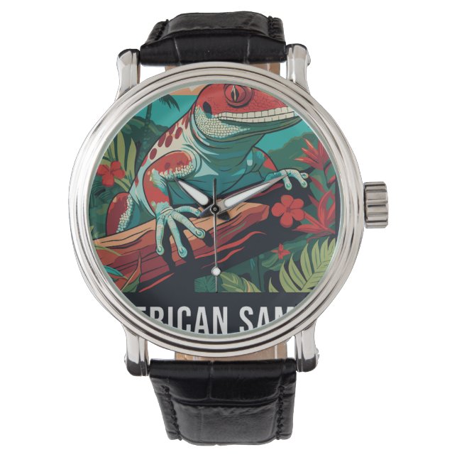MONTRE HORLOGE NP SAMOA AMÉRICAIN (devant)