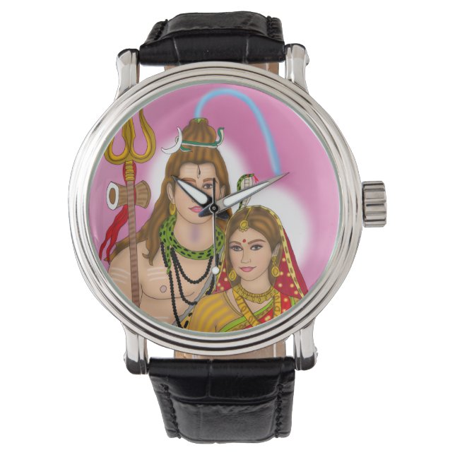 Montre Horloge Shiva Parvati (devant)