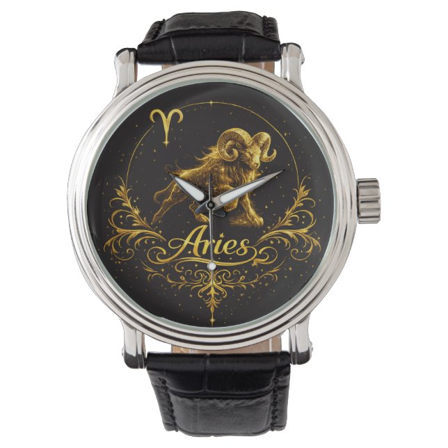 Montre Horoscope Bélier du zodiaque (devant)
