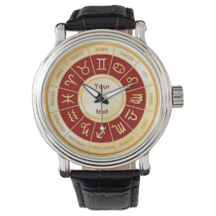 Montre Horoscope Mandala Wristwatch