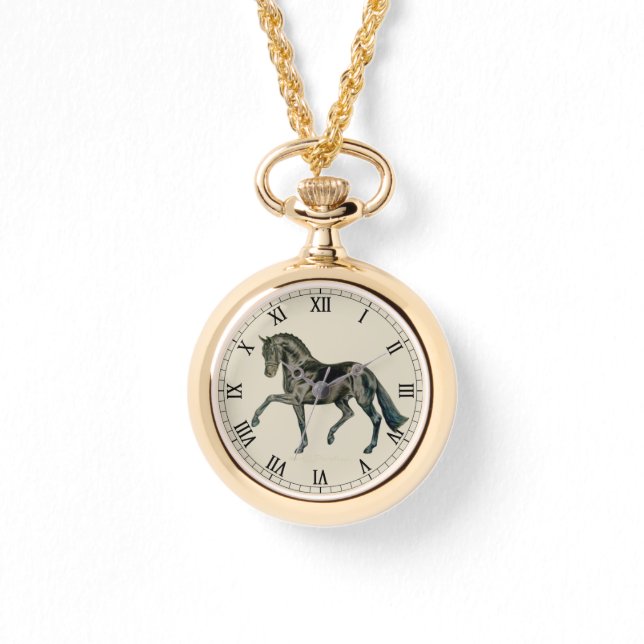 MONTRE HORSE DRESSAGE OLDENBURGER - FURSTENBALL - DH (Recto)
