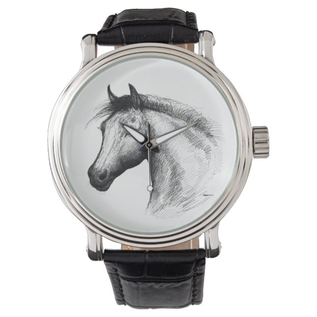 Montre Horse : White (devant)
