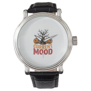 Montre Humeur actuelle Halloween Citrouille Conception de