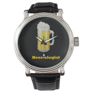 Montre humour à bière