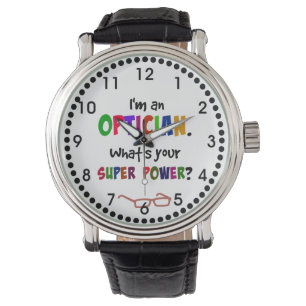 Montre Humour optique, design coloré et amusant
