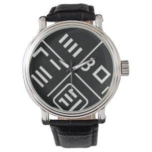 Montre Hunminjeongeum - Calligraphie coréenne"